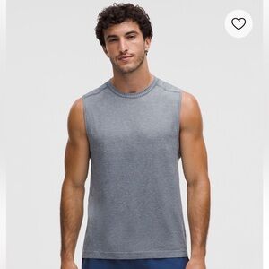 lululemon athletica Metal Vent Tech Charcoal Grey Men's Sleeveless Top Large
